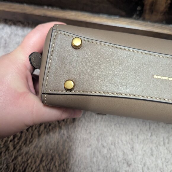 Coach Bowery Satchel 22 In Dark Stone - Picture 7 of 9